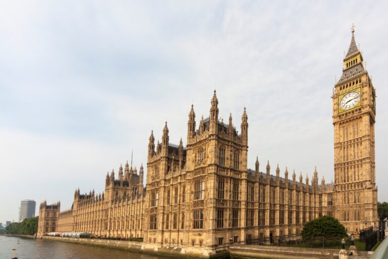The Houses of Parliament, London